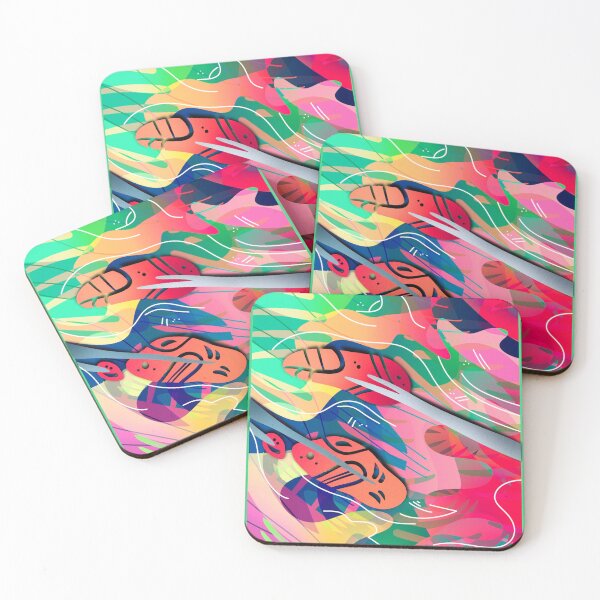 Item preview, Trees and Feathers Abstract designed and sold by StaticAlien.