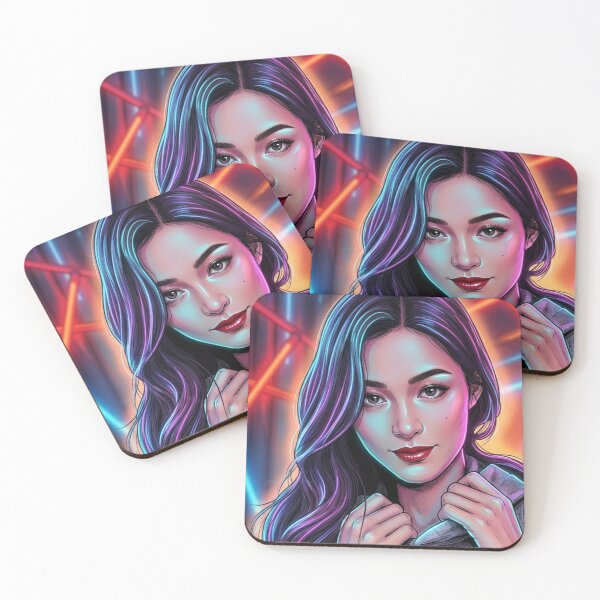Item preview, Just Casual Neon GL Series Lgbtq+ WLW Decor Poster Print Art Comic Saying  designed and sold by Mind Space.