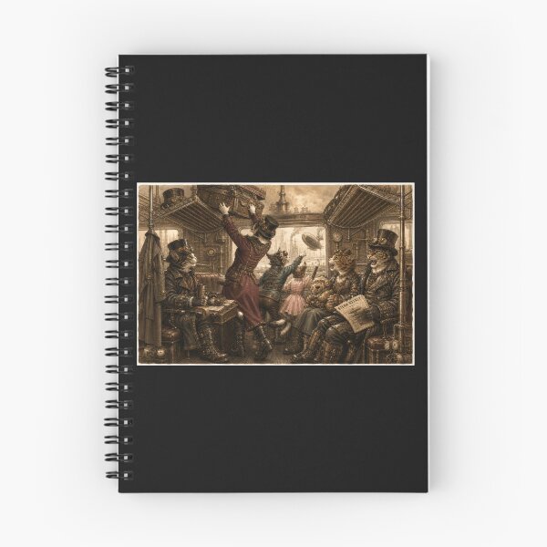 Item preview,    EVERMORE966, VENI VIDI VICI- STEAMPUNK CATS, STEAMPUNK TRAVELERS, LUGGAGE PROBLEMS! designed and sold by V3GFX.