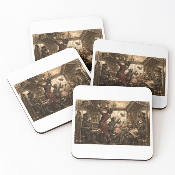 Item preview,    EVERMORE966, VENI VIDI VICI- STEAMPUNK CATS, STEAMPUNK TRAVELERS, LUGGAGE PROBLEMS! designed and sold by V3GFX.