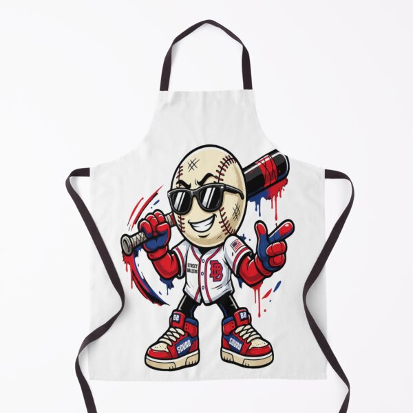 Item preview, Red‑White‑Blue Baseball Rebel designed and sold by Mindful56.