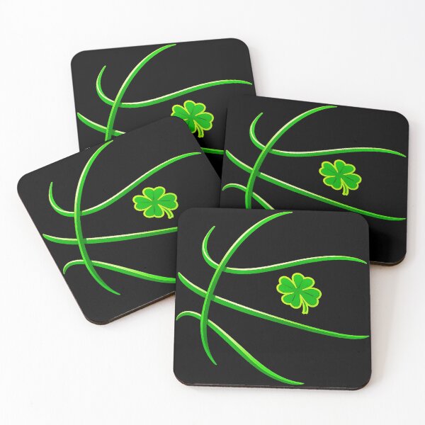 Item preview, St Patricks Day Shamrock Basketball Neon Lucky Sports designed and sold by allistermariam.