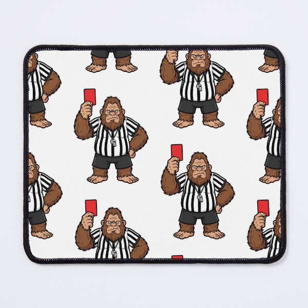 Item preview, Bigfoot Referee Red Card designed and sold by Roy & Tiffany.