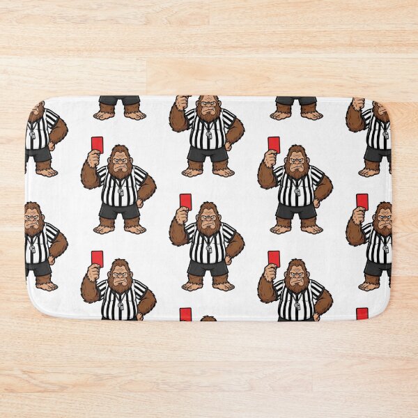 Item preview, Bigfoot Referee Red Card designed and sold by Roy & Tiffany.