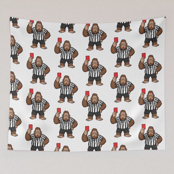 Item preview, Bigfoot Referee Red Card designed and sold by Roy & Tiffany.