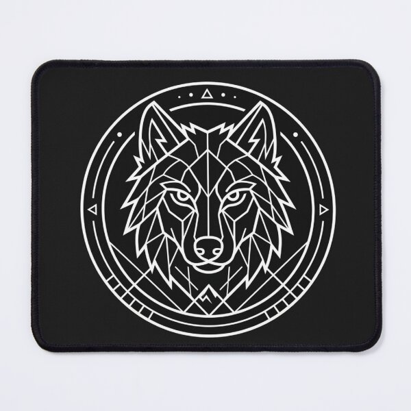 Item preview, Wolf Crest designed and sold by Stickersdevelop.