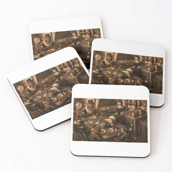 Item preview,   EVERMORE966, VENI VIDI VICI- STEAMPUNK CATS, SUPPERTIME MADNESS,  KITTENS GONE WILD designed and sold by V3GFX.