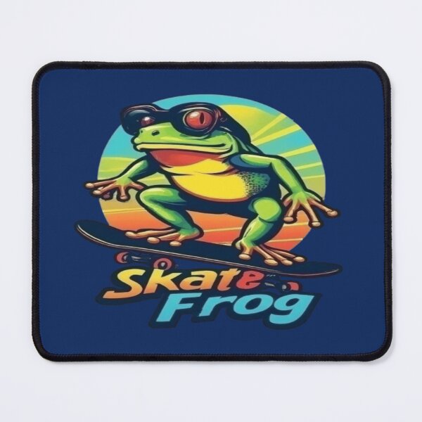 Item preview, Cool Red-Eyed Skate Frog designed and sold by BlackSheeper.