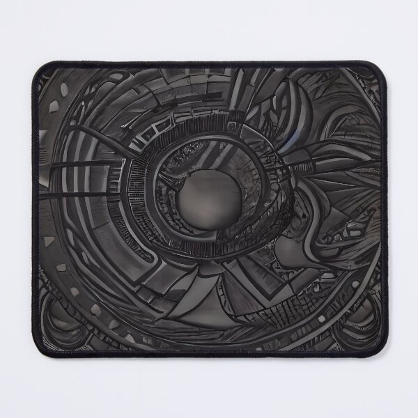 Item preview, Dark Biomechanical Eye Spiral Void Organic Machine Surreal Abstract Art designed and sold by YugenWorkshop.