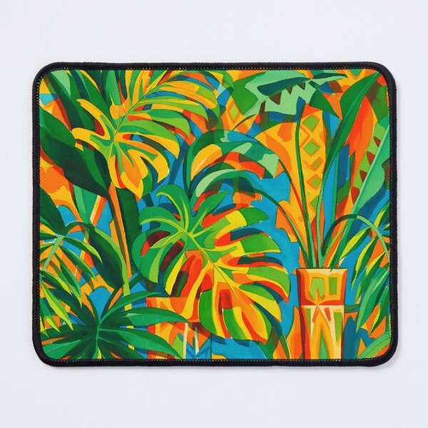 Item preview, Vibrant Geometric Tropical Canopy designed and sold by CAutumnTrapp.