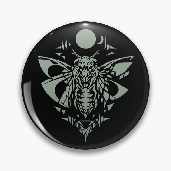 Item preview, Geometric Cicada Shirt - Tribal Streetwear Design designed and sold by JonelCrafts.