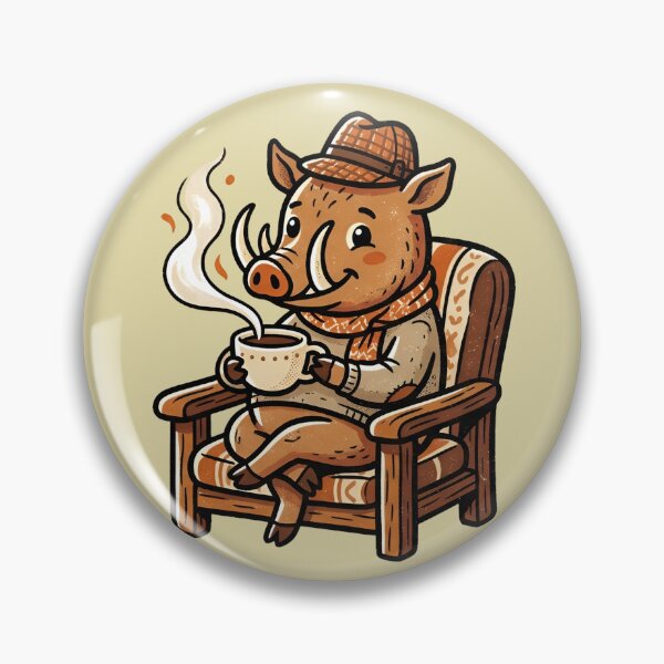 Item preview, Babirusa Coffee Monday Retro Coffee Is Always A Good Idea designed and sold by ronakris009.