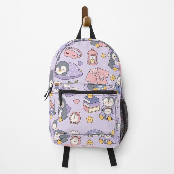 Item preview, Cute Sleepy Penguin Kawaii Pattern designed and sold by Soft Berry Studio.