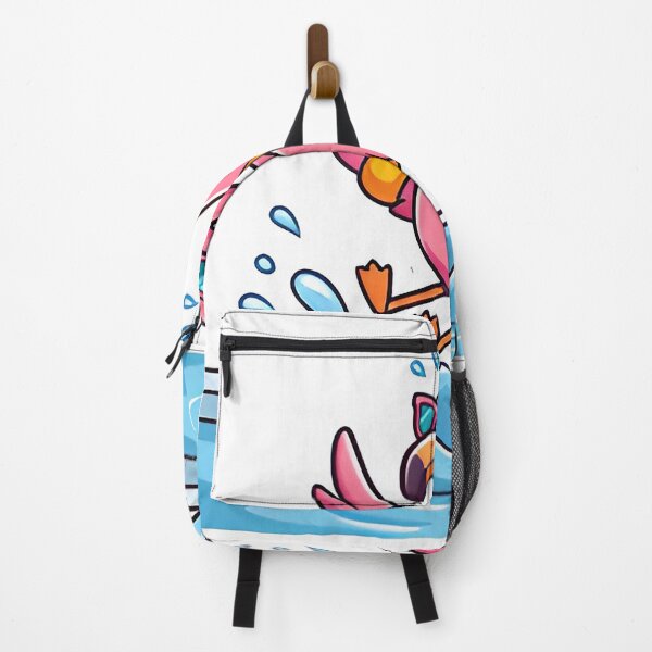 Item preview, swimming flamingos designed and sold by udberbinar.