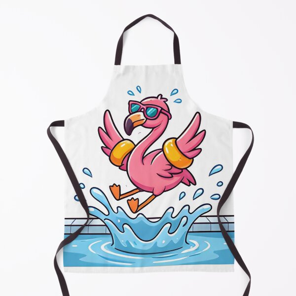 Artikelvorschau, schwimmende Flamingos entworfen und verkauft von udberbinar.