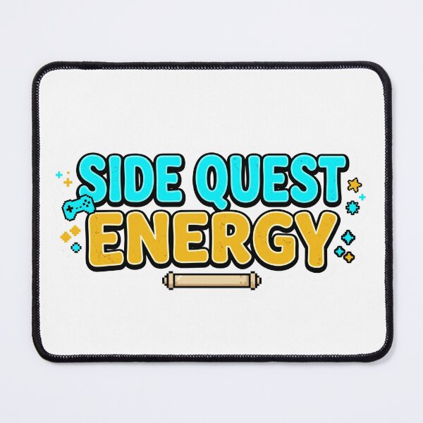 Item preview, Side Quest Energy Gamer Humor designed and sold by CodeDragon Designs.