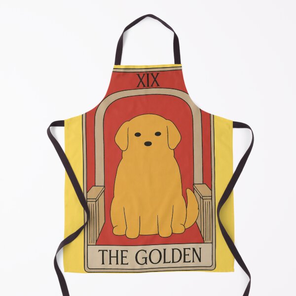 Item preview, Vintage Tarot Card The Golden Retriever Dog Wall Art designed and sold by bosamji.
