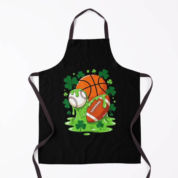 Item preview, Lucky Shamrock Sports Drip With Ice Cream Baseball Football Basketball designed and sold by allistermariam.