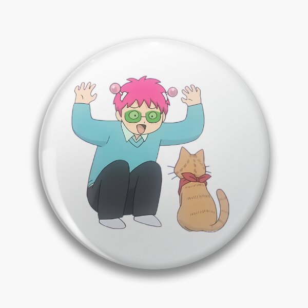 Item preview, Little Saiki With A Cat designed and sold by roderickguarda.