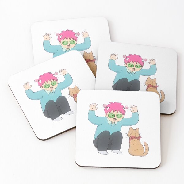 Item preview, Little Saiki With A Cat designed and sold by roderickguarda.