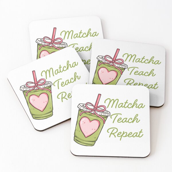 Item preview, Matcha Teach Repeat Funny Teacher Matcha Lover designed and sold by thebest-2studio.