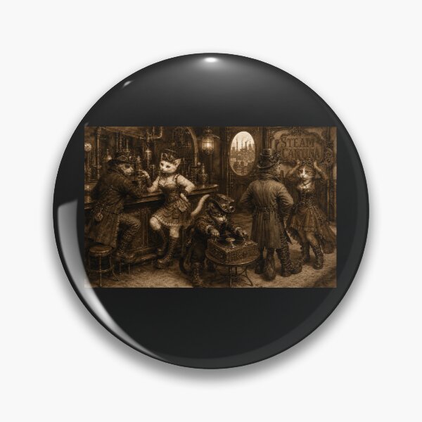Item preview,  EVERMORE966, VENI VIDI VICI- STEAMPUNK CATS, THE STEAM CANTINA, DANCING,DINING, RECORD SCRATCH PUNK designed and sold by V3GFX.