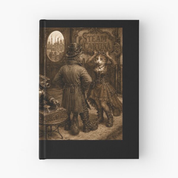 Item preview,  EVERMORE966, VENI VIDI VICI- STEAMPUNK CATS, THE STEAM CANTINA, DANCING,DINING, RECORD SCRATCH PUNK designed and sold by V3GFX.