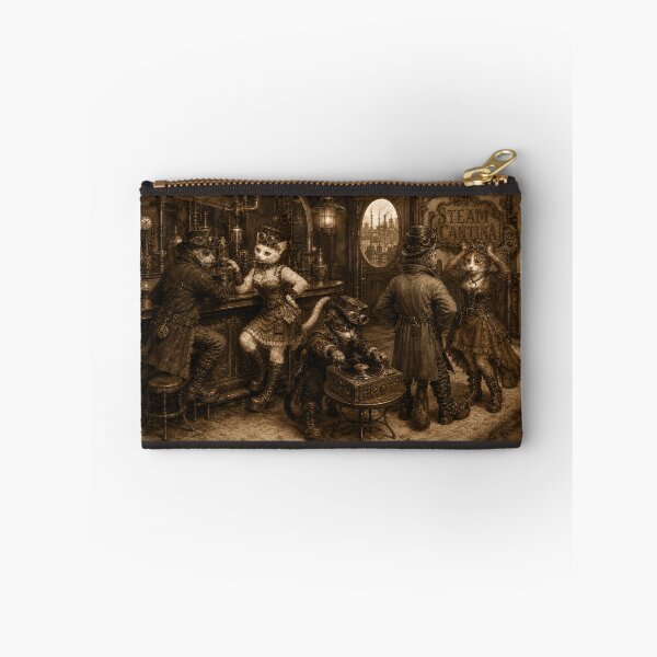 Item preview,  EVERMORE966, VENI VIDI VICI- STEAMPUNK CATS, THE STEAM CANTINA, DANCING,DINING, RECORD SCRATCH PUNK designed and sold by V3GFX.