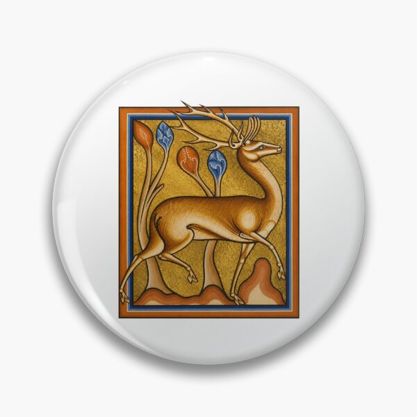Item preview, Medieval Stag Nouveau Deer designed and sold by Nikolausgage.