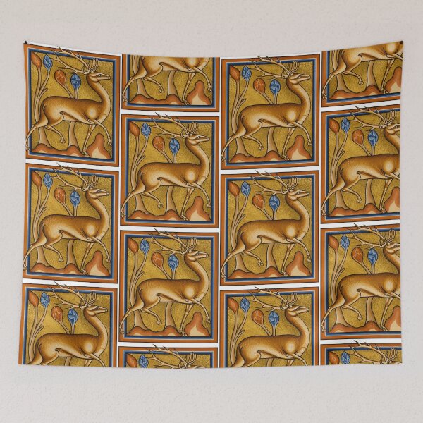 Item preview, Medieval Stag Nouveau Deer designed and sold by Nikolausgage.