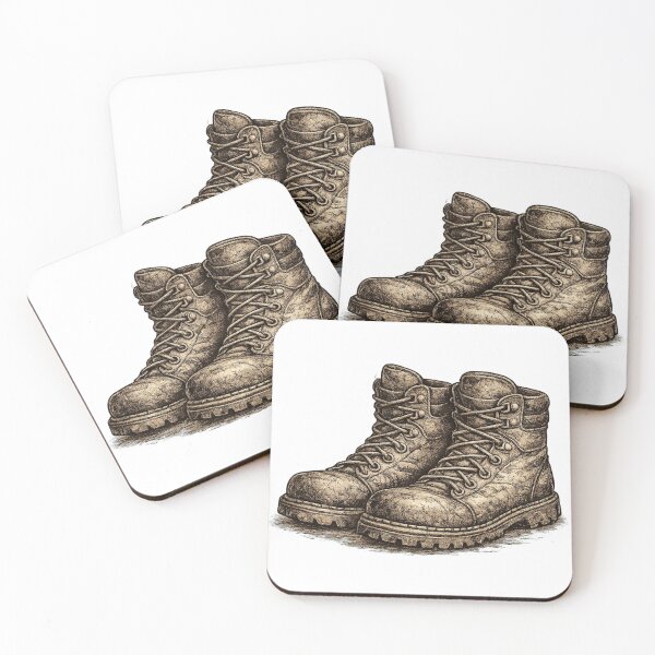 Item preview, Title Hiking Boots Adventure designed and sold by KrungiT Design .