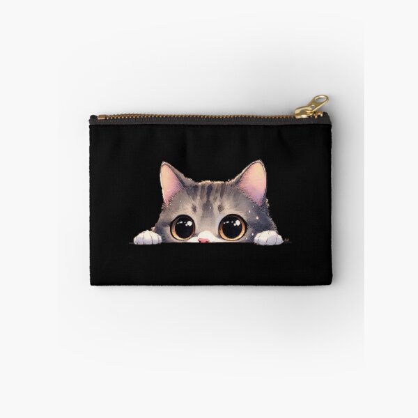 Item preview, Curious Watercolor Peeking Tabby designed and sold by CAutumnTrapp.