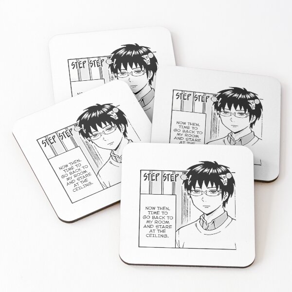 Item preview, Now Then. Time To Go Back To My Room And Stare At The Ceiling Saiki designed and sold by roderickguarda.