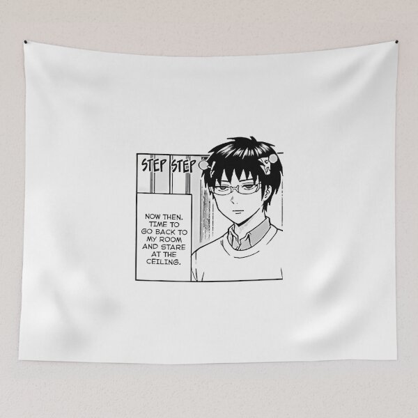 Item preview, Now Then. Time To Go Back To My Room And Stare At The Ceiling Saiki designed and sold by roderickguarda.