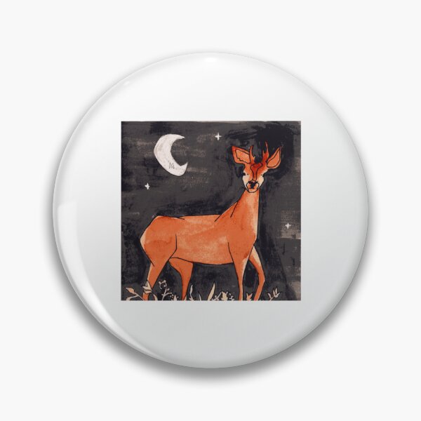 Item preview, Roe Deer At Night designed and sold by Nikolausgage.
