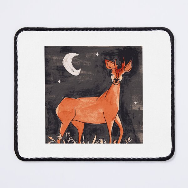 Item preview, Roe Deer At Night designed and sold by Nikolausgage.