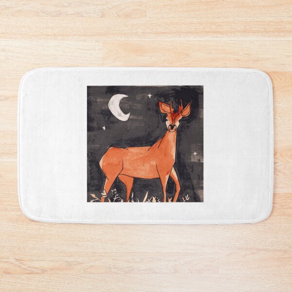 Item preview, Roe Deer At Night designed and sold by Nikolausgage.