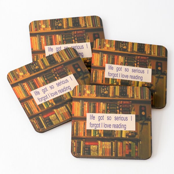 Item preview, life got so serious i forgot i love reading designed and sold by urturningviolet.