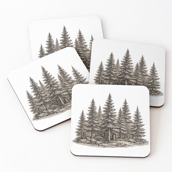 Item preview, Title Pine Forest Outdoor designed and sold by KrungiT Design .