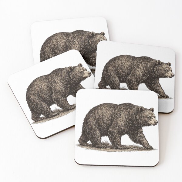 Item preview, Title Black Bear Wilderness designed and sold by KrungiT Design .