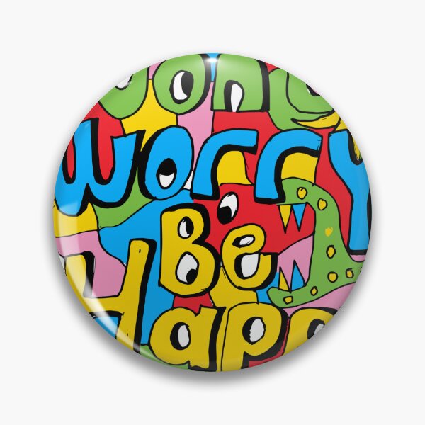 Item preview, Worry Less Be Happy designed and sold by yoban-velo.