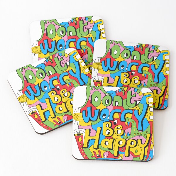 Item preview, Worry Less Be Happy designed and sold by yoban-velo.