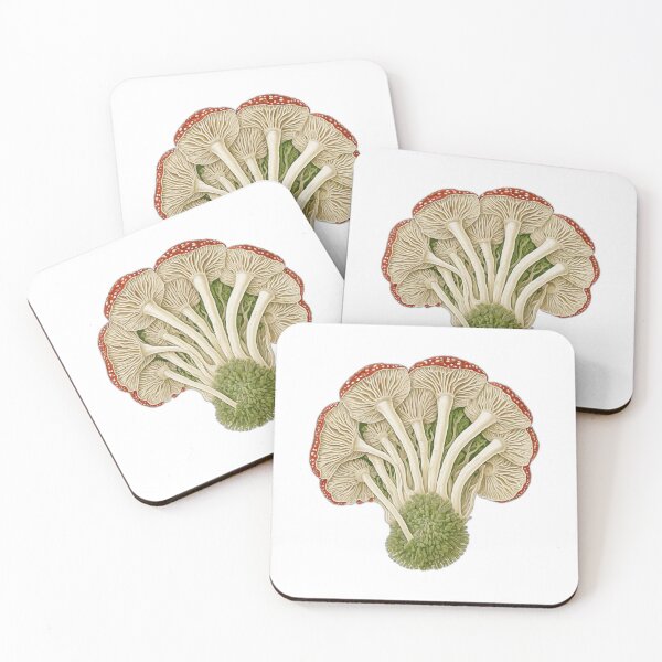 Item preview, Vintage Botanical Mycology Illustration designed and sold by Bio Tech Art.