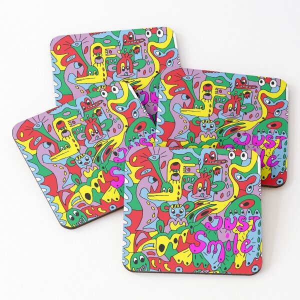 Item preview, Just Smile Monster Party designed and sold by yoban-velo.