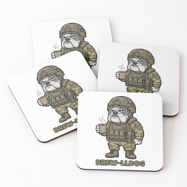 Item preview, Tactical Bulldog Coffee Break Cartoon designed and sold by AusWarfighters.