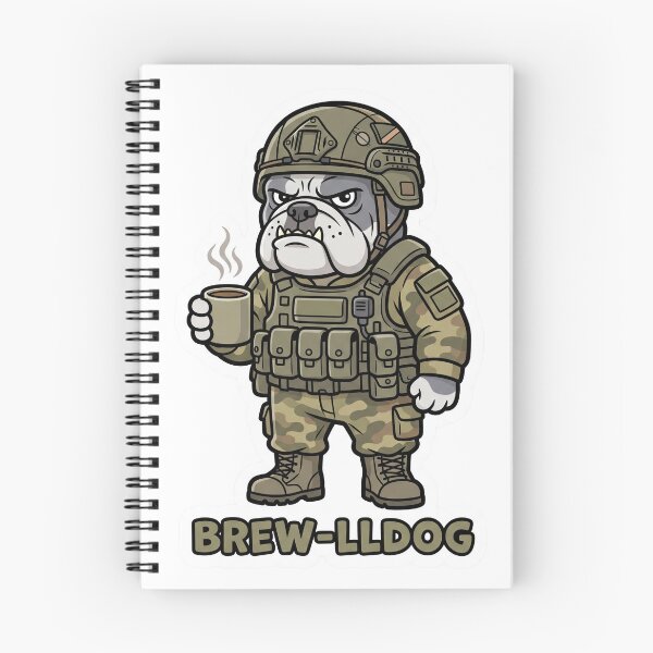 Item preview, Tactical Bulldog Coffee Break Cartoon designed and sold by AusWarfighters.