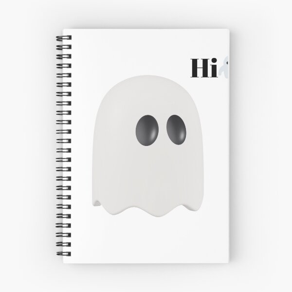 Item preview, Cute Kawaii Pastel Ghost "Hi" Halloween Sticker  designed and sold by simranart111.