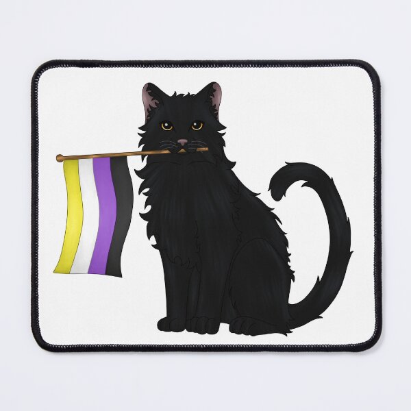 Item preview, Nonbinary Cat designed and sold by 333_venus_333.