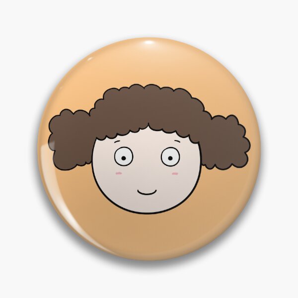 Item preview, Cute Curly Hair Girl Cartoon Character Illustration designed and sold by ubborn.