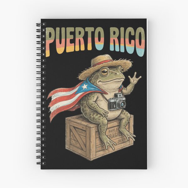 Artikelvorschau, Coqui Frog Puerto Rico Flagge Puerto Rican Taino Boricua Vintage entworfen und verkauft von CF_VintageDesign.
